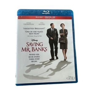 Saving Mr. Banks (2013) Blu-Ray Emma Thompson, Tom Hanks -Biography Comedy Drama